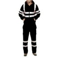 thumbnail image 1 of Men's Reflective Workwear Suits - Calssic Waterproof Rain Jacket with Long Pants High Visibility Rain Gear, 1 of 4