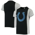 thumbnail image 1 of Men's Refried Apparel Black/Heathered Gray Indianapolis Colts Sustainable Split T-Shirt, 1 of 3