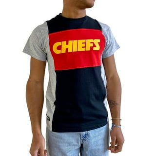 Kansas City Chiefs Majestic Threads Lockup Tri-Blend Long Sleeve T-Shirt -  Red