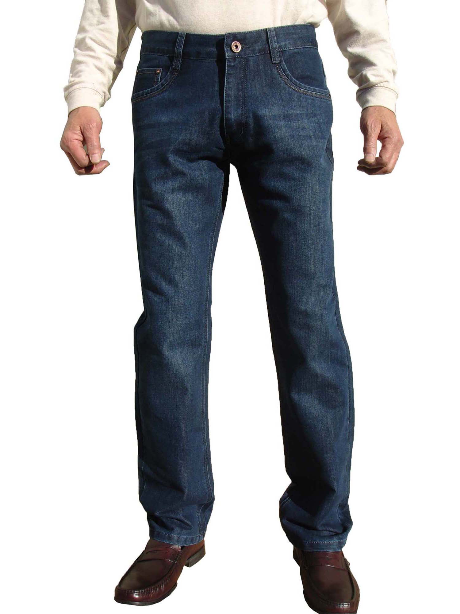eksegese Sandet person Men's Regular Fit Jeans 1524 BU (32x30) - Walmart.com