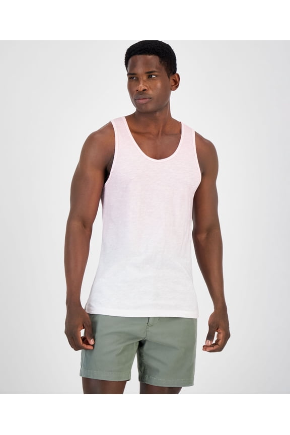 Men's Regular-Fit Ombr� Tank Crystal Pink S