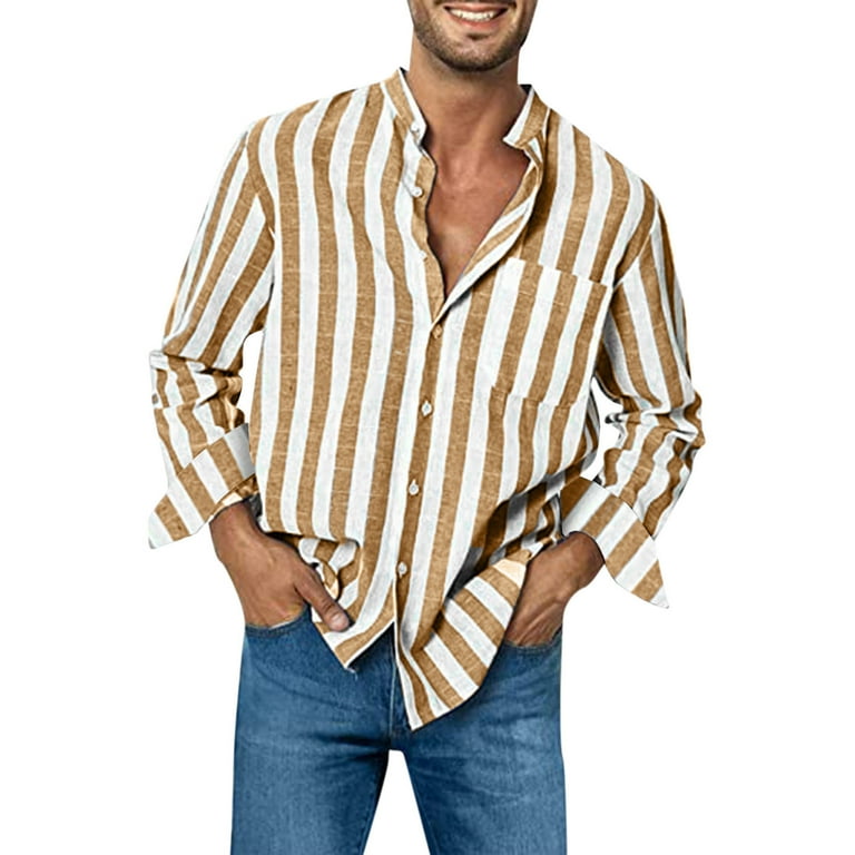 yellow striped dress shirt Yellow striped dress shirt