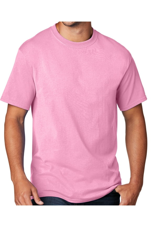 Men's Regular Guy Classic T-shirt, 2XL Candy Pink
