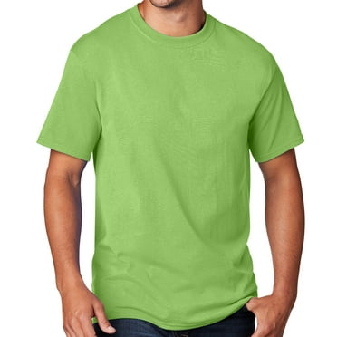 Men's Regular Guy Classic T-shirt, 2XL Lime Green