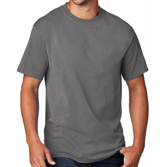 Men's Regular Guy Classic T-shirt, 2XL Med Gray
