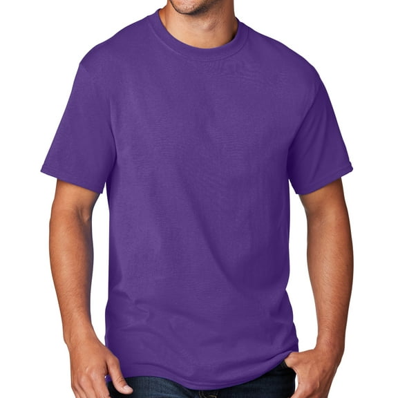 Men's Regular Guy Classic T-shirt, 3XL Team Purple