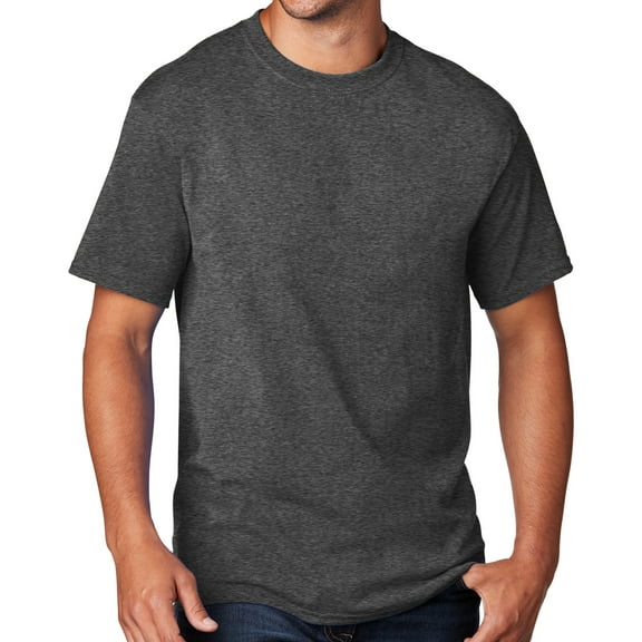 Men's Regular Guy Classic T-shirt, 4XL Dark Heather Green
