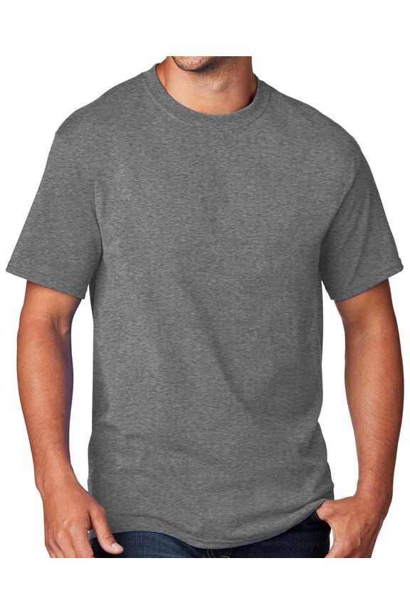 Men's Regular Guy Classic T-shirt, 4XL Graphite Heather