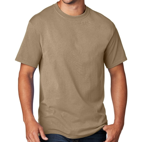 Men's Regular Guy Classic T-shirt, 4XL Sand
