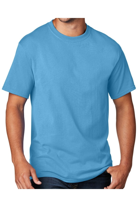 Men's Regular Guy Classic T-shirt, Large Aquatic Blue
