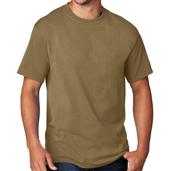 Men's Regular Guy Classic T-shirt, Large Coyote Brown