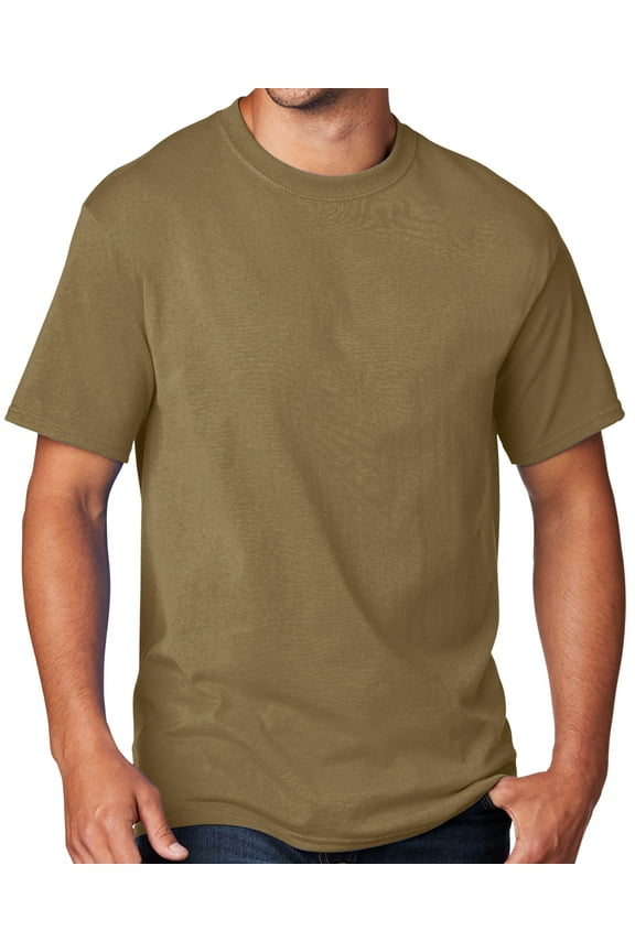 Men's Regular Guy Classic T-shirt, Large Coyote Brown