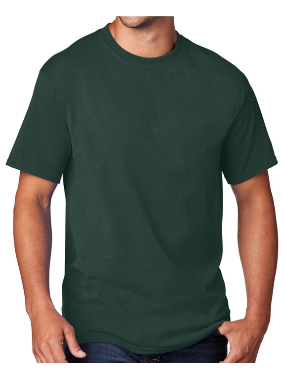 Men's Regular Guy Classic T-shirt, Large Dark Green
