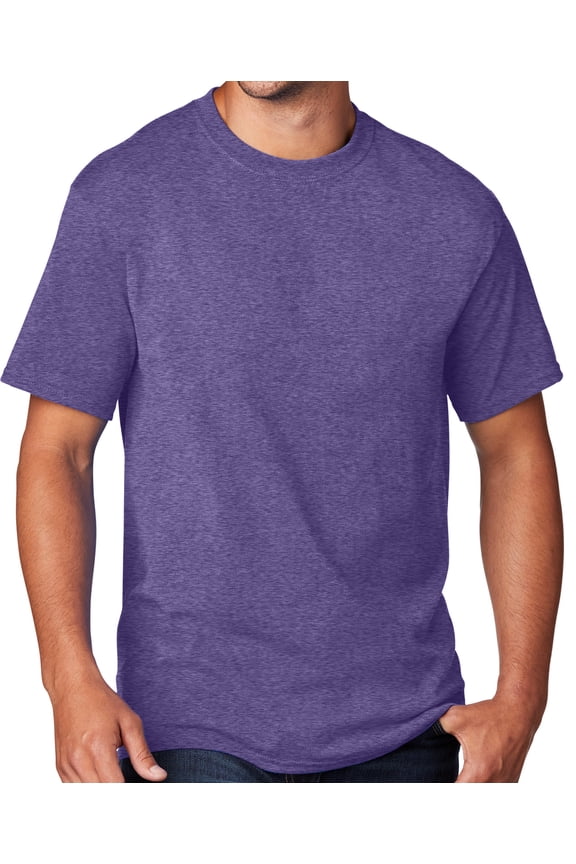 Men's Regular Guy Classic T-shirt, Medium Heather Purple