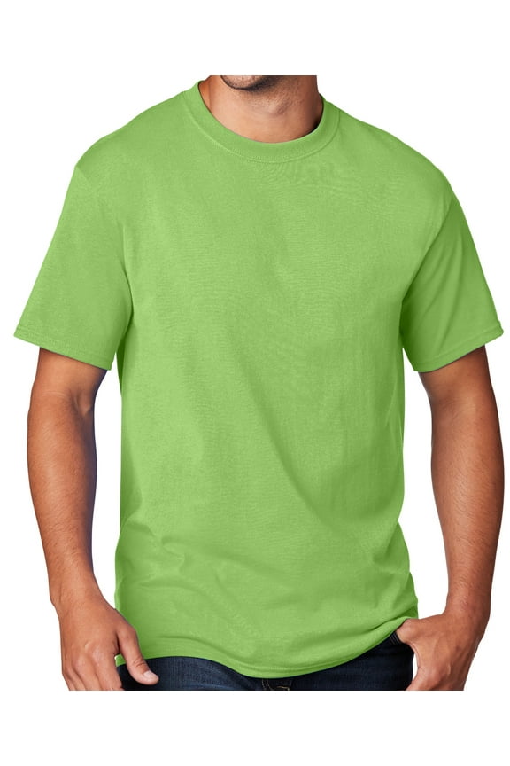 Men's Regular Guy Classic T-shirt, Medium Lime Green
