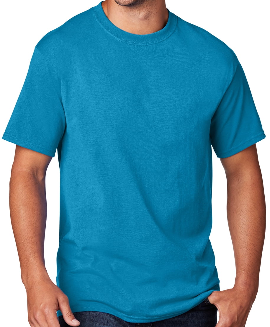 Clique Men's Classic T-Shirt - Ringspun Cotton, Modern Fit, Oeko-Tex Certified (XX-Large, Blue) - View #8