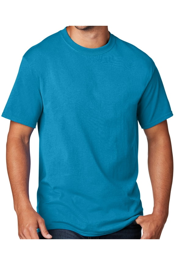Men's Regular Guy Classic T-shirt, Medium Neon Blue