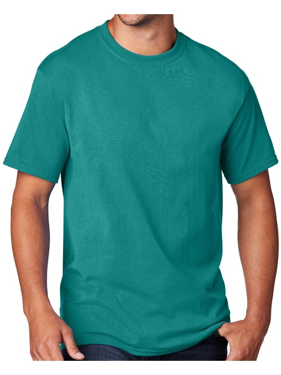 Men's Regular Guy Classic T-shirt, XL Bright Aqua Blue