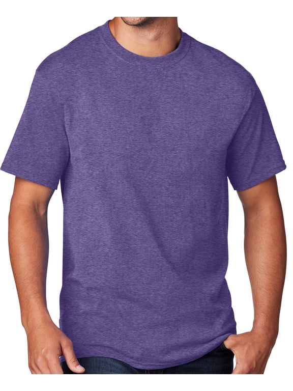Men's Regular Guy Classic T-shirt, XL Heather Purple