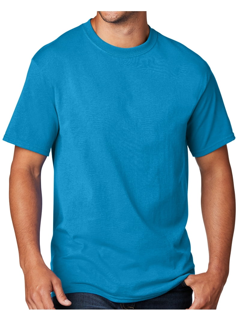 Men's Regular Guy Classic T-shirt, XL Sapphire Blue - Walmart.com
