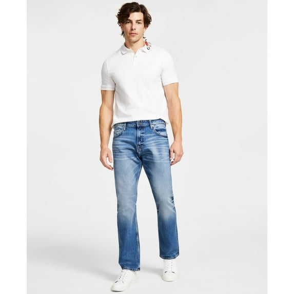 Men's Regular Straight Fit Jeans Blue City 32x32