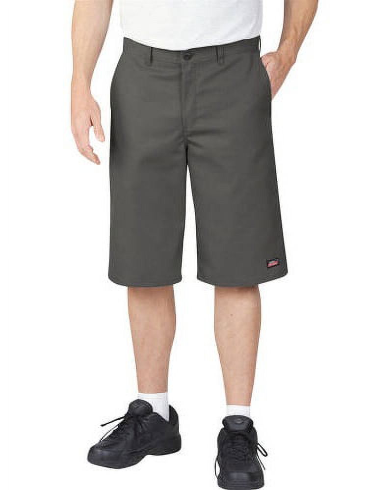 Men's Relaxed Fit 13 inch Twill Shorts with Multi Use Pocket - image 1 of 1