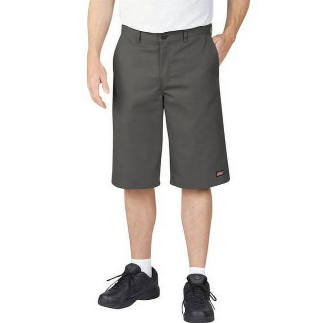 Men's Relaxed Fit 13 inch Twill Shorts with Multi Use Pocket