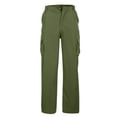 thumbnail image 1 of Men's Relaxed Fit Cargo Pant Cargo Pant Solid Army Green Xxl, 1 of 2