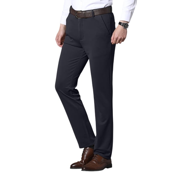 Men's Relaxed Fit Stretch Corduroy Lightweight Breathable Pants (Regular Fit)