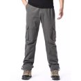 thumbnail image 1 of Men's Relaxed Stretch Straight Leg Utility Cargo Pants with Secure Zipper Storage Pockets, 1 of 9