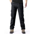 thumbnail image 1 of Men's Relaxed Stretch Straight Leg Utility Cargo Pants with Secure Zipper Storage Pockets, 1 of 9