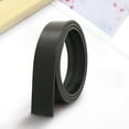 thumbnail image 1 of Men's Replacement Ratchet Strap Webbing 1 3/8" Width Dress Webbing Holeless Belt Black, 1 of 8