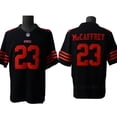 thumbnail image 1 of Men's Replica Classic Jersey McCaffrey #23 Tshirt Sports Game Tee Black-M, 1 of 2