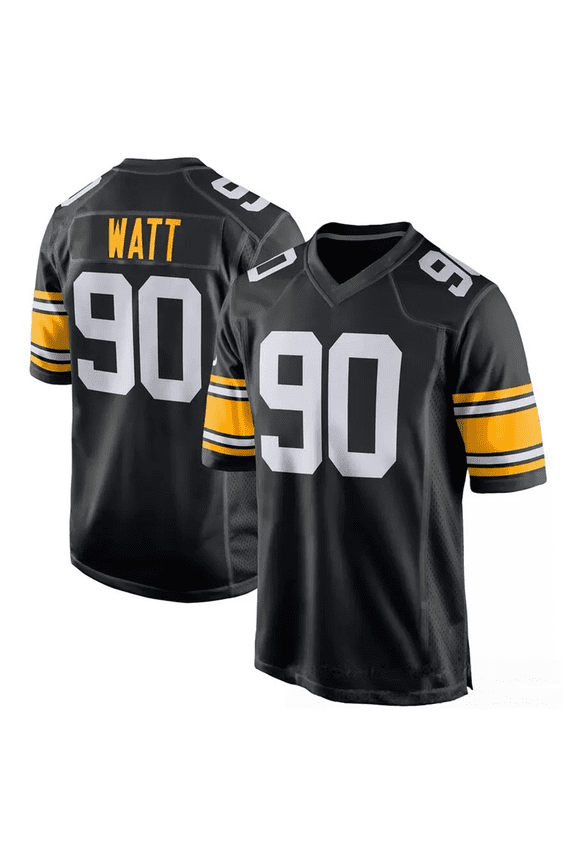 Men's Replica Classic Jersey WATT 90 shirt Sports Game Tee Style01-XL