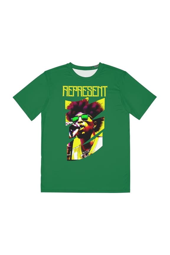 Men's "Represent" Polyester Tee