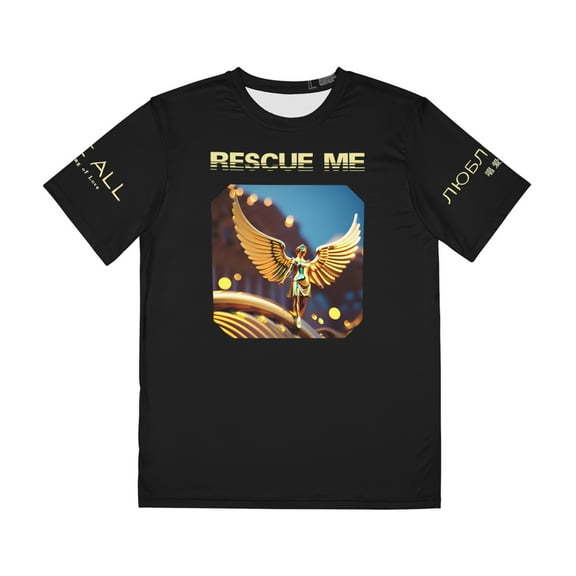 Men's Rescue Me Polyester Tee