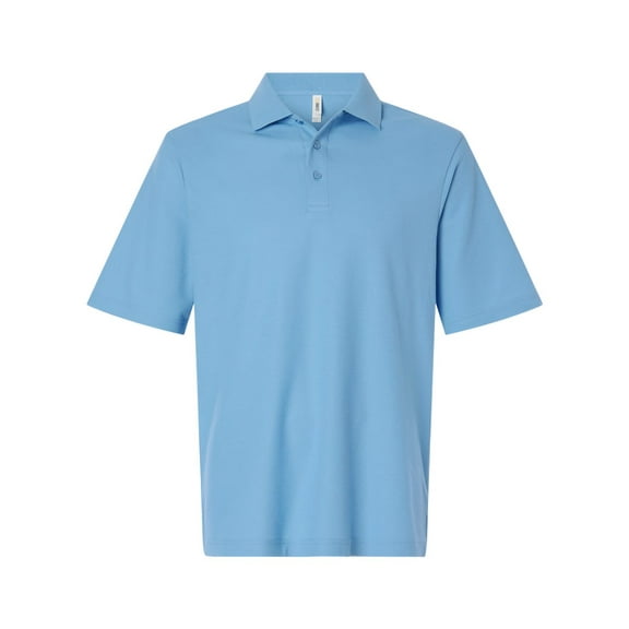 CORE365 CE106 Men's Resolve CVC Performance Pique Polo-Columbia Blue-XL