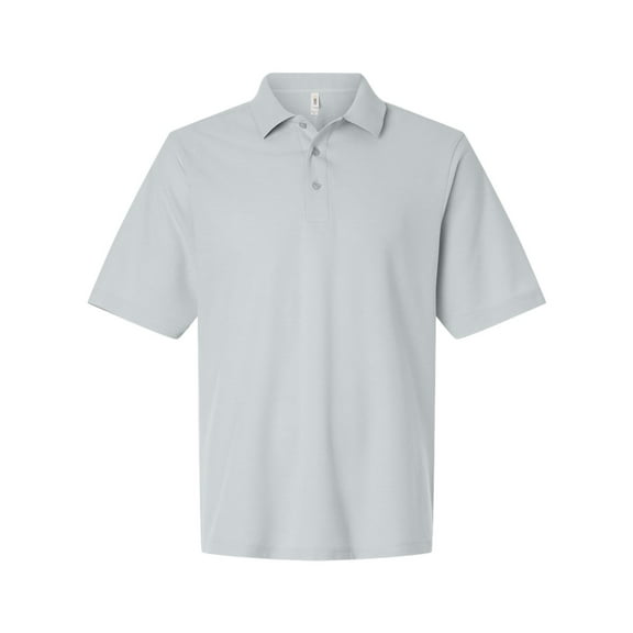 CORE365 CE106 Men's Resolve CVC Performance Pique Polo-Platinum-XL