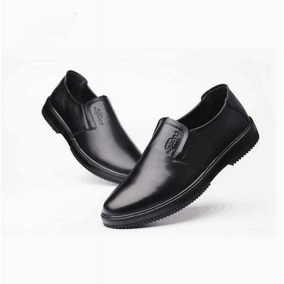 Men's Restaurant Oil Resistant Kitchen Work Shoes Loafer Slip-On Skid Non-Slip US 9