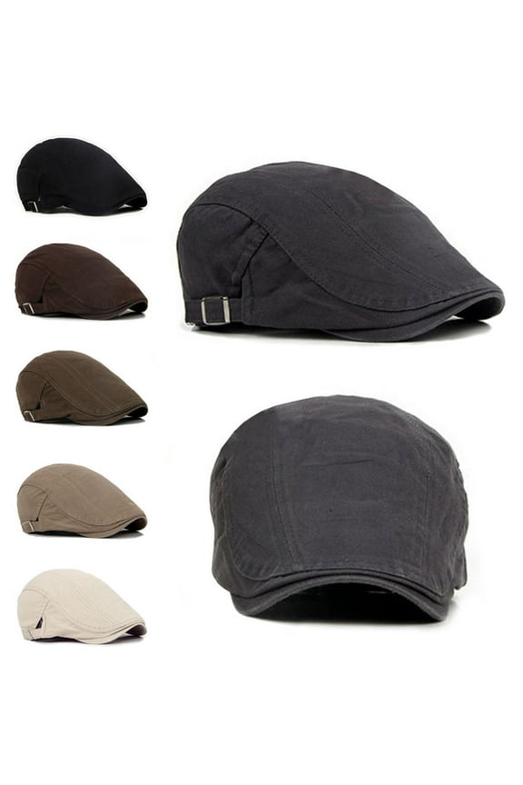 Men's Retro Casual Ivy Hat Summer Winter Golf Newsboy Driving Cabbie Flat Cap