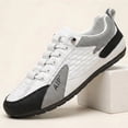 Laceh Color Men's Retro Color Blocked Athletic Shoes Patchwork Lightweight Casual ...
