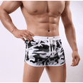 thumbnail image 1 of Men's Retro Gym Shorts Quick Dry Camouflage Trunks Boxers, 1 of 5