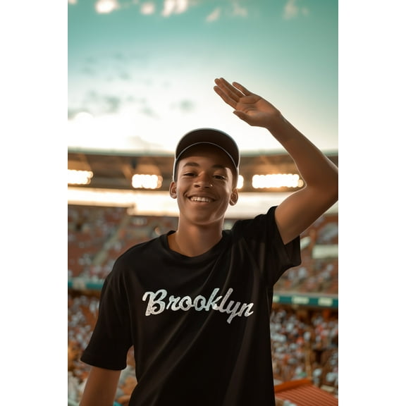 Men's Retro New York Brooklyn Tees Sports Fan T-Shirt