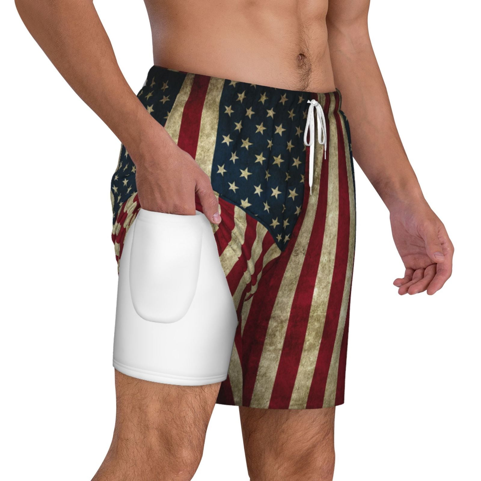 水着・ラッシュガード   FLAG SWIM SHORT MAILLOT Brazil Country Flag 7.5