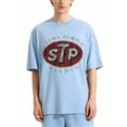 Men's Retro STP Stone Temple Pilots Pattern T-Shirt - Casual Breathable ...
