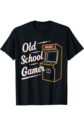Men's Retro Vintage Old School Gamer Arcade T-Shirt