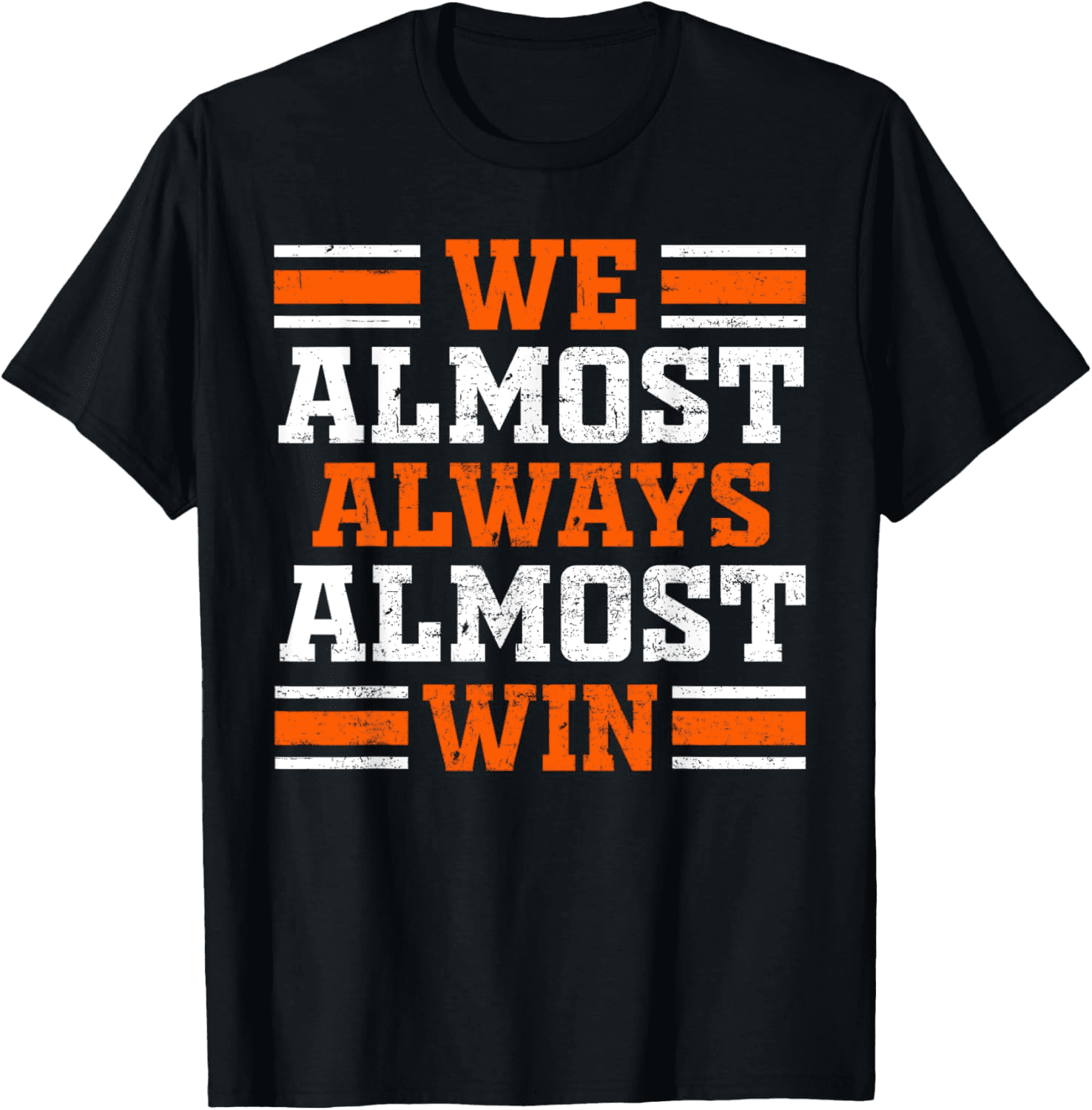 Men's Retro We Almost Always Almost Win Funny Football Fans Lovers T ...