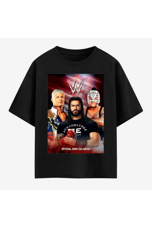 Men’s Retro Wrestling Event Inspired 2025 Logo Graphic Shirt Unisex