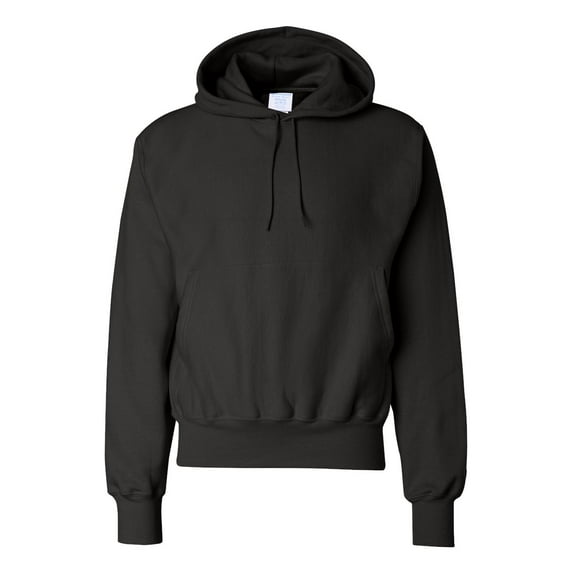 Men's Reverse Weave Hood, Black - L