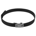 thumbnail image 1 of Men's Reversible Nylon Ratchet Belt with Automatic Buckle, Adjustable No Holes Ratchet Belt for Men Golf Hiking Pants Jeans Black, 1 of 5